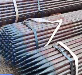 万州超前小导管预埋钢管出尖打孔焊倒刺无缝焊管厂